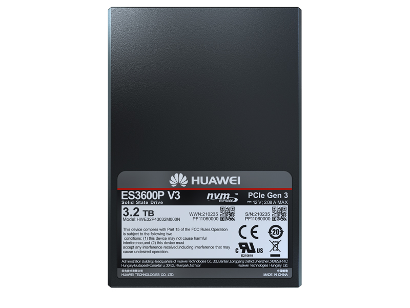 Huawei ES3600P V3 NVMe SSD