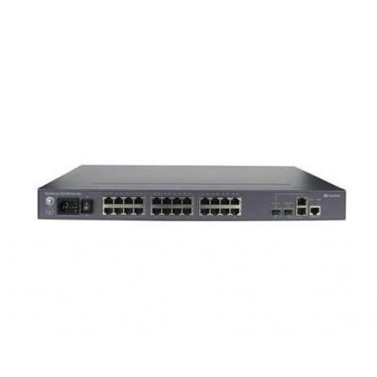 LS-S2326TP-EI-DC 02351367 24 10/100 BASE-T ports and 2 Combo GE